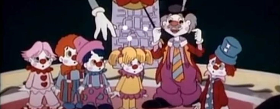 Маленькие клоуны в сказочном городе